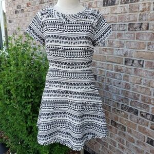 BANANA REPUBLIC short sleeve mini dress sz 6